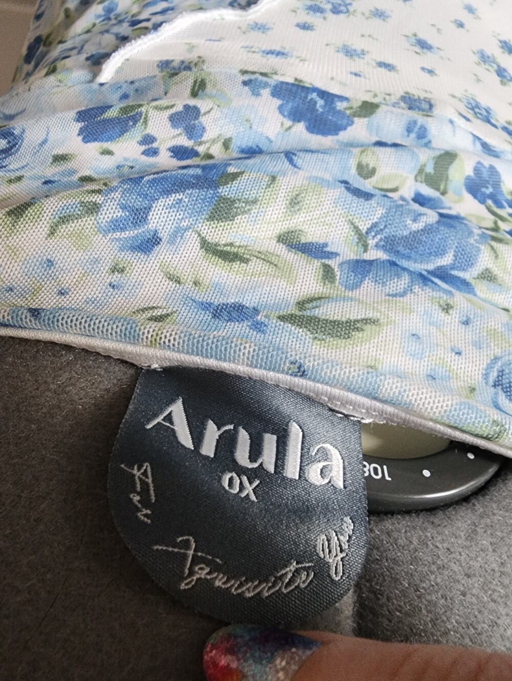 0X Arula Blue Floral Patchwork Maxi Dress - Picture 8 of 15